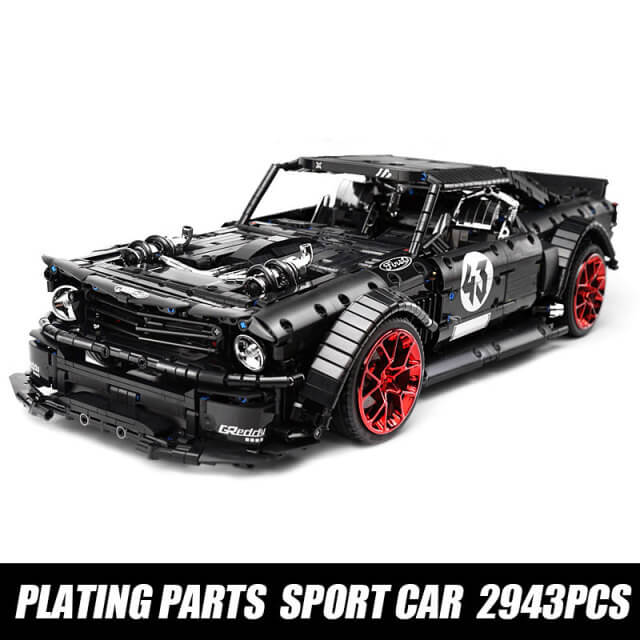 MOULD KING 13108 Ford Mustang Hoonicorn V2 Building Blocks Set - 2975PCS Technic Model Car Kit for Adults, Collectors & Car Enthusiasts - Perfect for Display, Gifts & DIY Projects