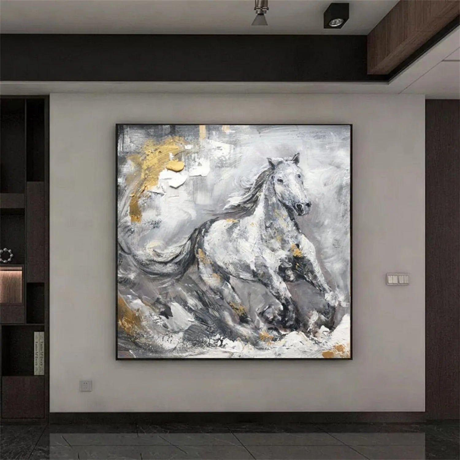 Animal Art Painting #AP063 - Handmade Canvas Wall Decor for Living Room, Bedroom & Office - Perfect Gift for Pet Lovers & Home Decor