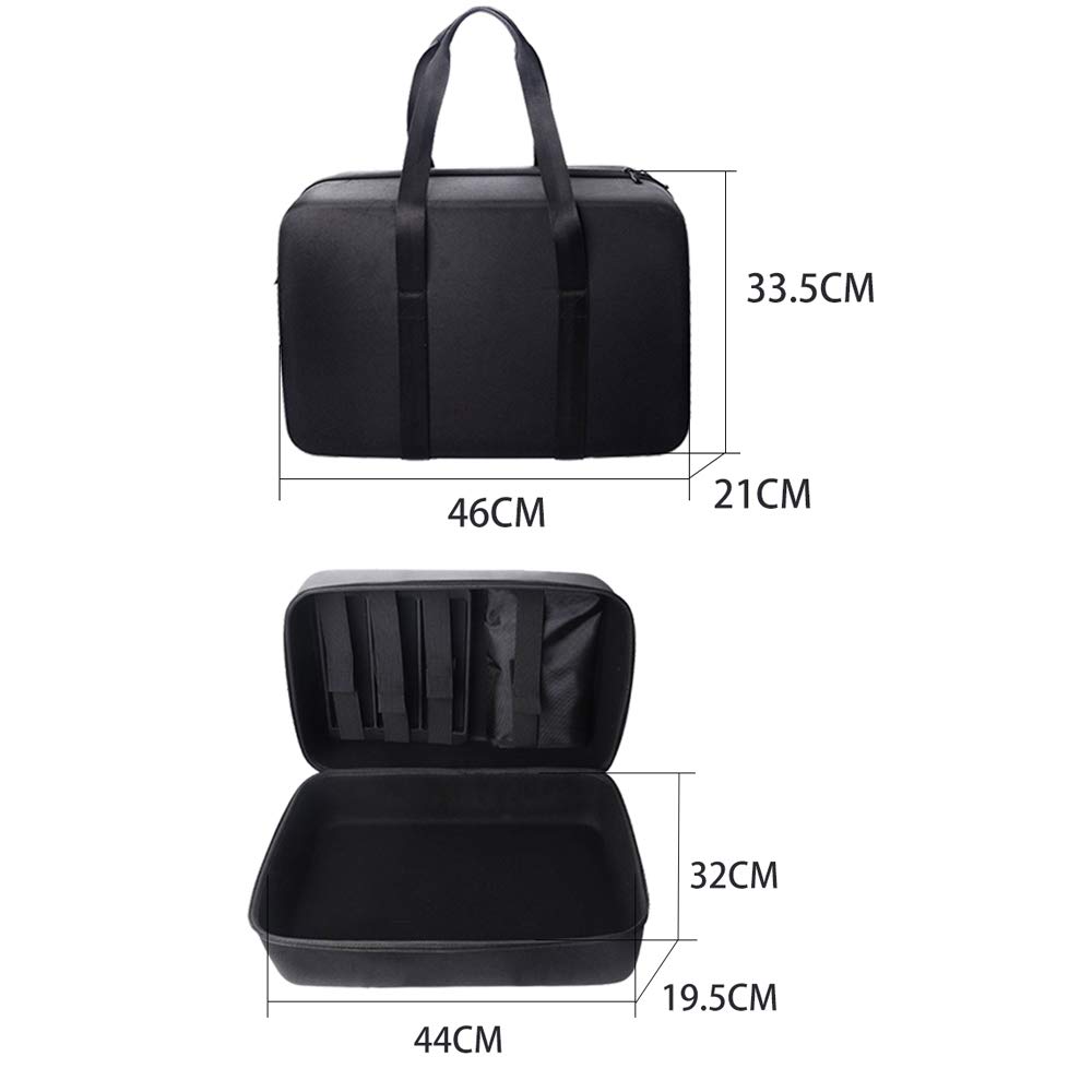 Lustar Universal Sewing Machine Tote Bag - Portable Carrying Case for Most Major Sewing Machines | Perfect for Travel, Classes & Storage | Durable & Lightweight Sewing Accessory