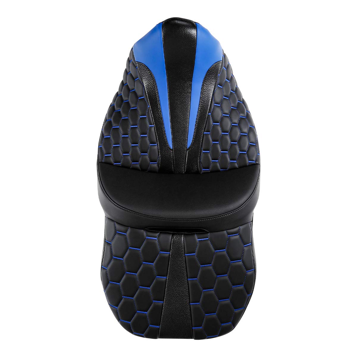 **Premium Two-Up One-Piece Rider & Passenger Seat for Harley Touring Models (2009-2023) – Road King, Street Glide, Road Glide, Electra Glide, Tri Glide, Ultra Classic – Comfortable Long-Distance Riding for Couples**    *(Ideal for road trips, touring adventures, and comfortable rides with a passenger on Harley-Davidson motorcycles.)*