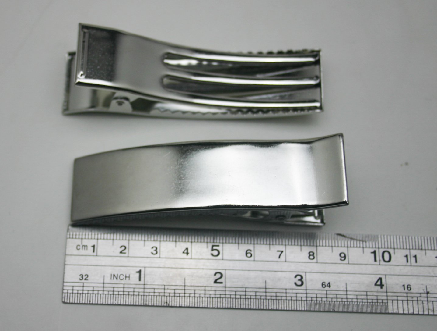 Duck Bill Clips Silver Surgical Clamps 3.44 Inch Large Size with Teeth - 6 Pack for Wound Closure, Surgical Procedures & Medical Applications