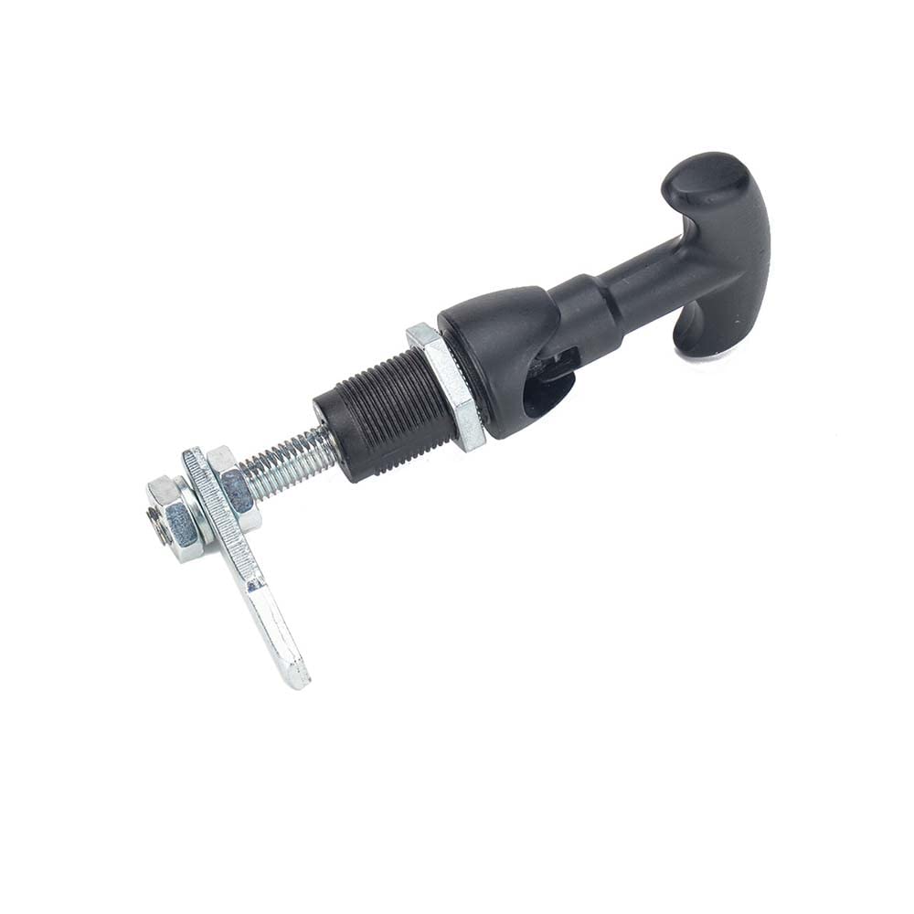 Heavy Duty T-Handle Garage Door Lock Latch - Secure RV Camper Locking Mechanism for Trailers & Storage Units | Outdoor Security & Home Protection