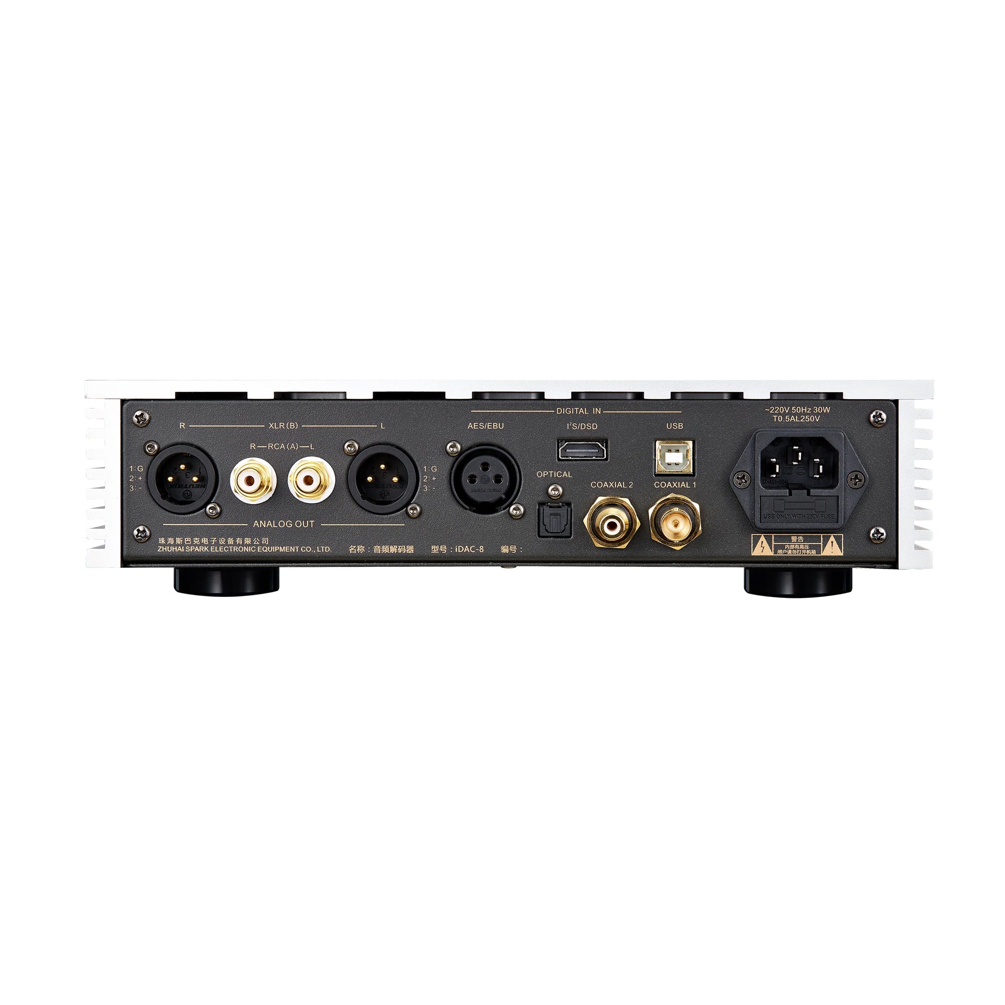 Cayin IDAC-8 Dual Timbre DAC - High Resolution Digital to Analog Audio Converter for Home Theater & Audiophile Music Systems