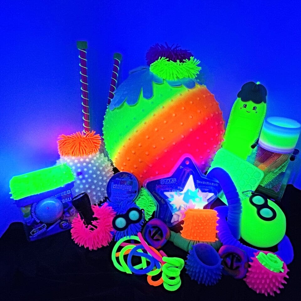 Glowscape Sensory Kit for Kids - Calming Light & Tactile Toys for Autism, ADHD, Stress Relief - Perfect for Relaxation, Therapy & Sensory Play at Home or School