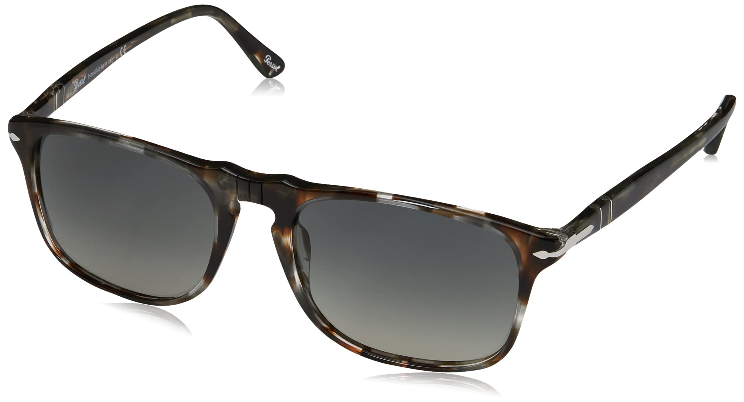 Persol PO3059S Square Sunglasses for Men & Women – Classic UV Protection, Polarized Lenses, Lightweight Frame – Perfect for Driving, Travel & Outdoor Activities