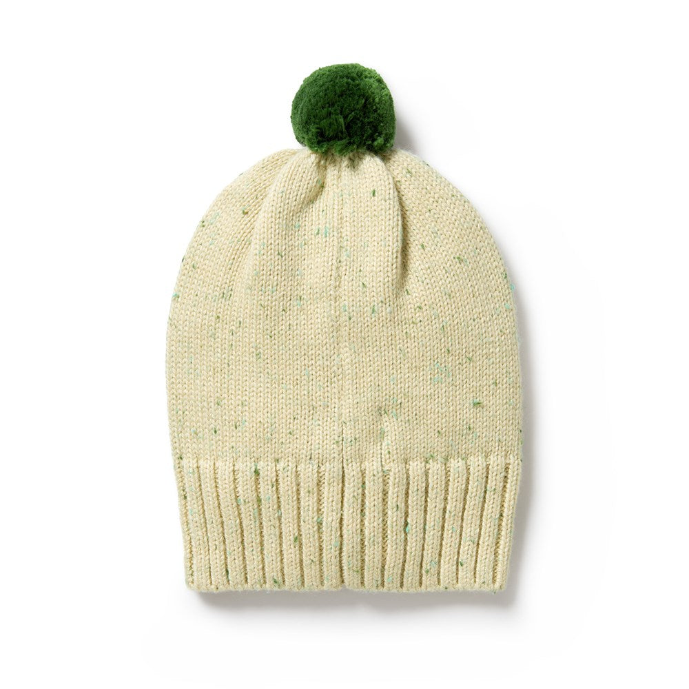 Cactus Fleck Knitted Beanie - Warm Winter Hat for Men & Women - Cozy Outdoor Hats for Skiing, Hiking and Cold Weather Activities