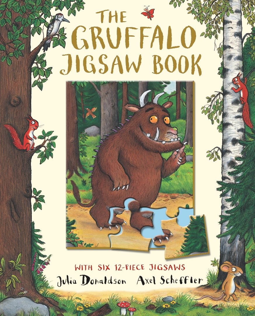 The Gruffalo Jigsaw Puzzle Book - Fun Educational Toy for Kids | Perfect for Storytime, Preschool Learning & Family Game Night