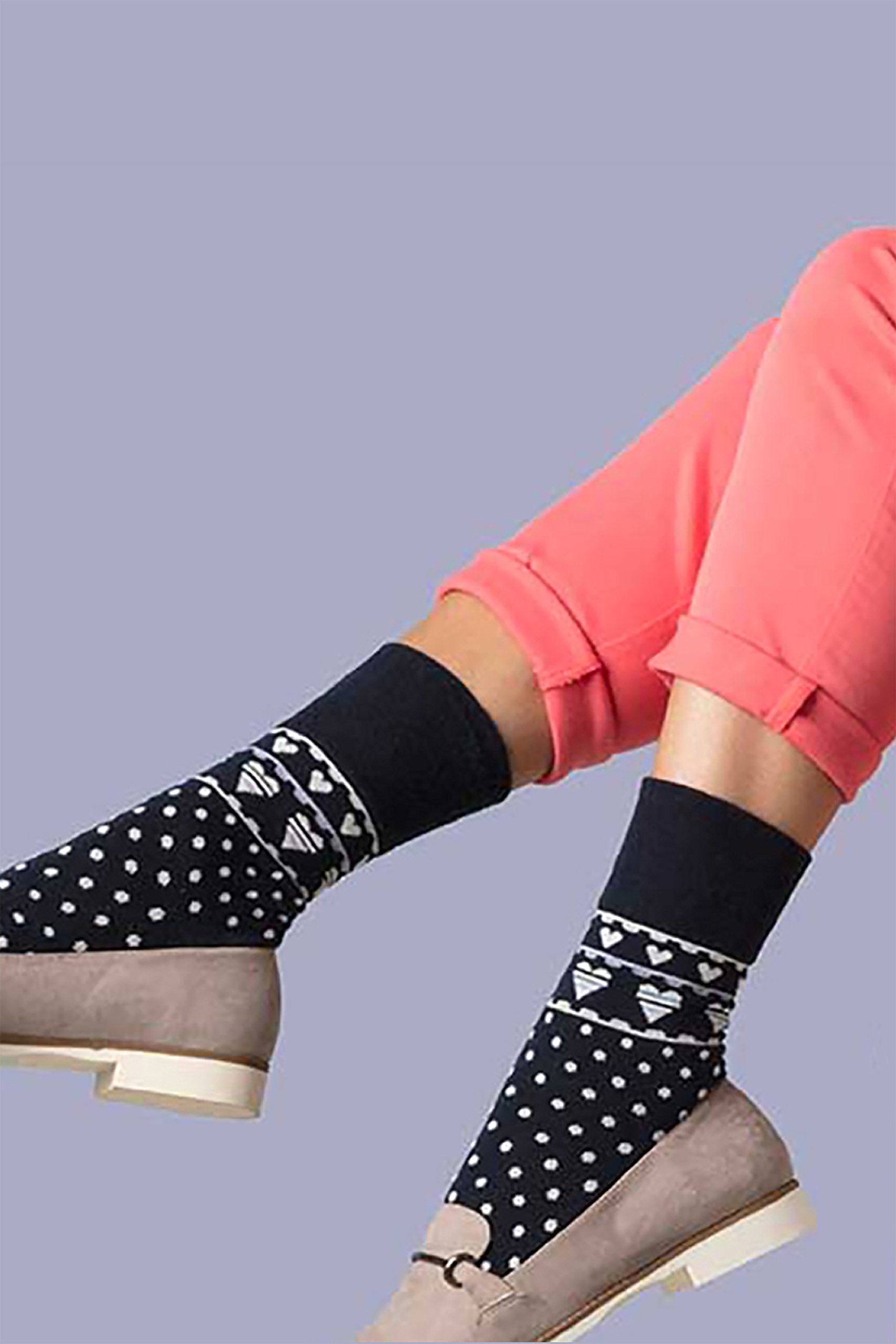 Colorful Pattern Dress Socks for Women - 24 Pack Thin Ankle Socks - Perfect for Casual Wear, Work, and Gift Giving