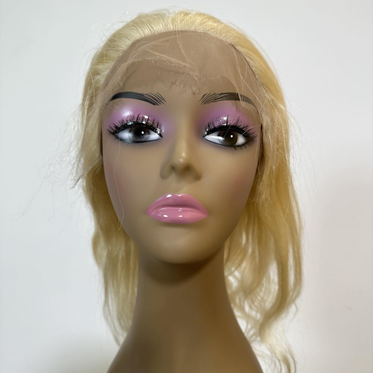 Natural Blonde Body Wave Mono Lace Front Wig - Medical Grade PU Skin Base - Breathable & Comfortable for Daily Wear | Perfect for Hair Loss, Cancer Patients, Cosplay & Fashion Styling