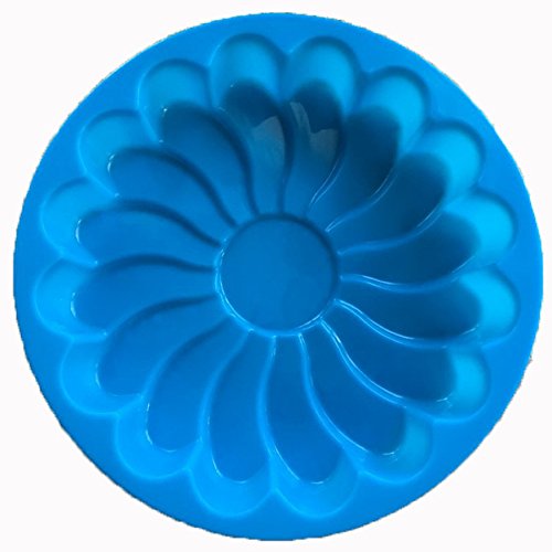 8-Inch Round Silicone Cake Mold - Non-Stick Baking Pan for Cakes, Pizzas & Desserts | Perfect for Home Baking, DIY Pizza Making & Party Treats