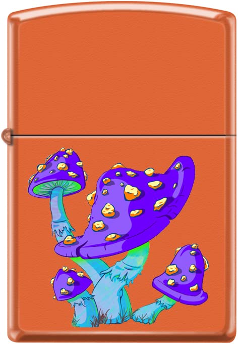 Zippo Neon Lighters - Windproof Refillable Metal Lighter with Unique Glow Design for Outdoor Camping, Parties & Collectors | Classic American Style Gift for Men & Women