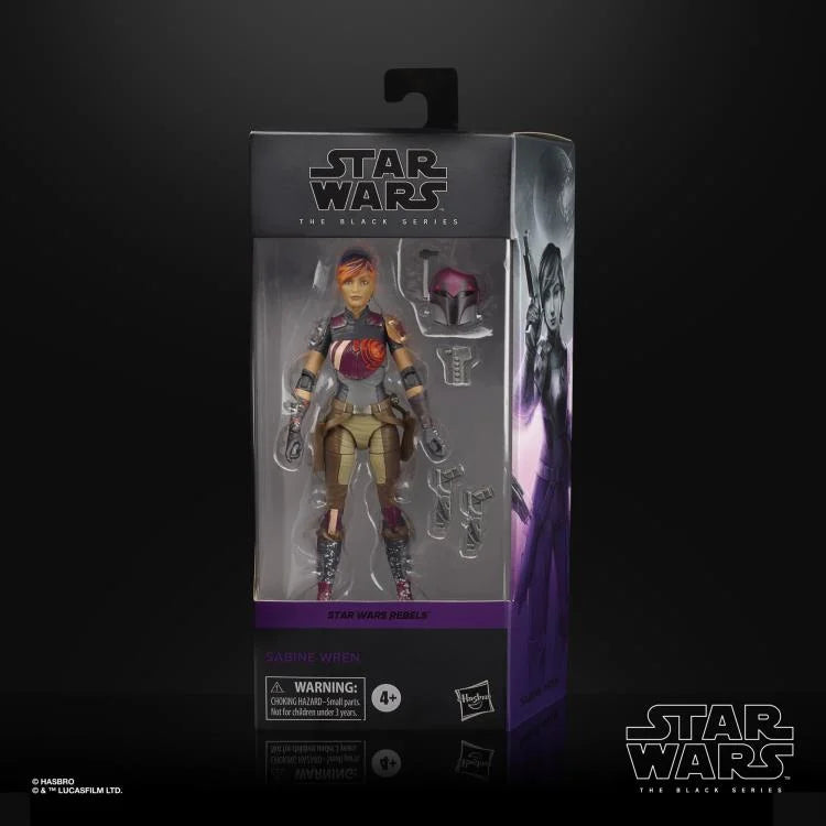 Star Wars The Black Series Sabine Wren Action Figure - 6-Inch Collectible Toy from Rebels Series | Perfect for Display, Cosplay & Star Wars Fans