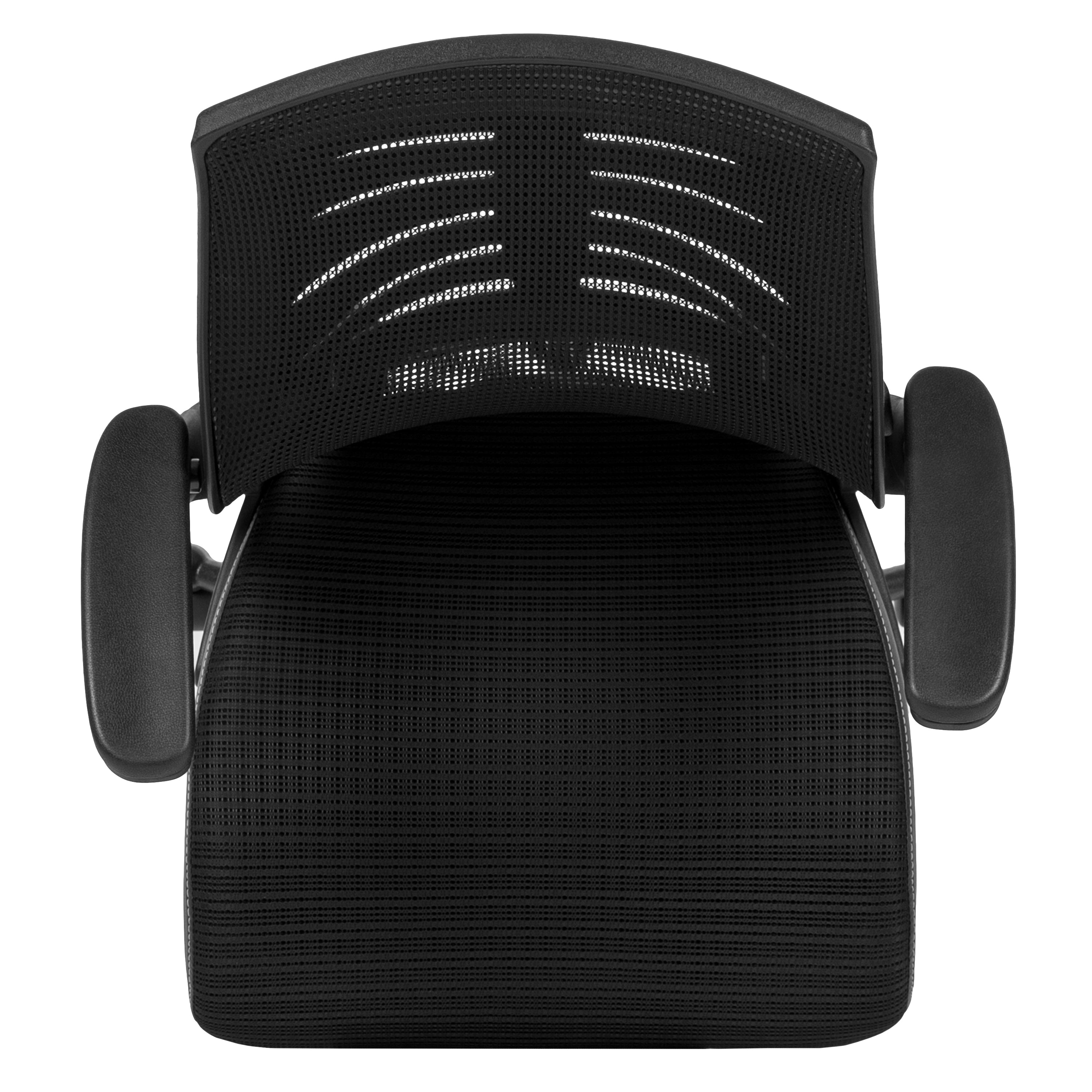 FLASH Kale High Back Ergonomic Drafting Chair - Adjustable Mesh Spine Support, Foot Ring & Flip-Up Arms - Perfect for Office, Gaming & Home Workspaces