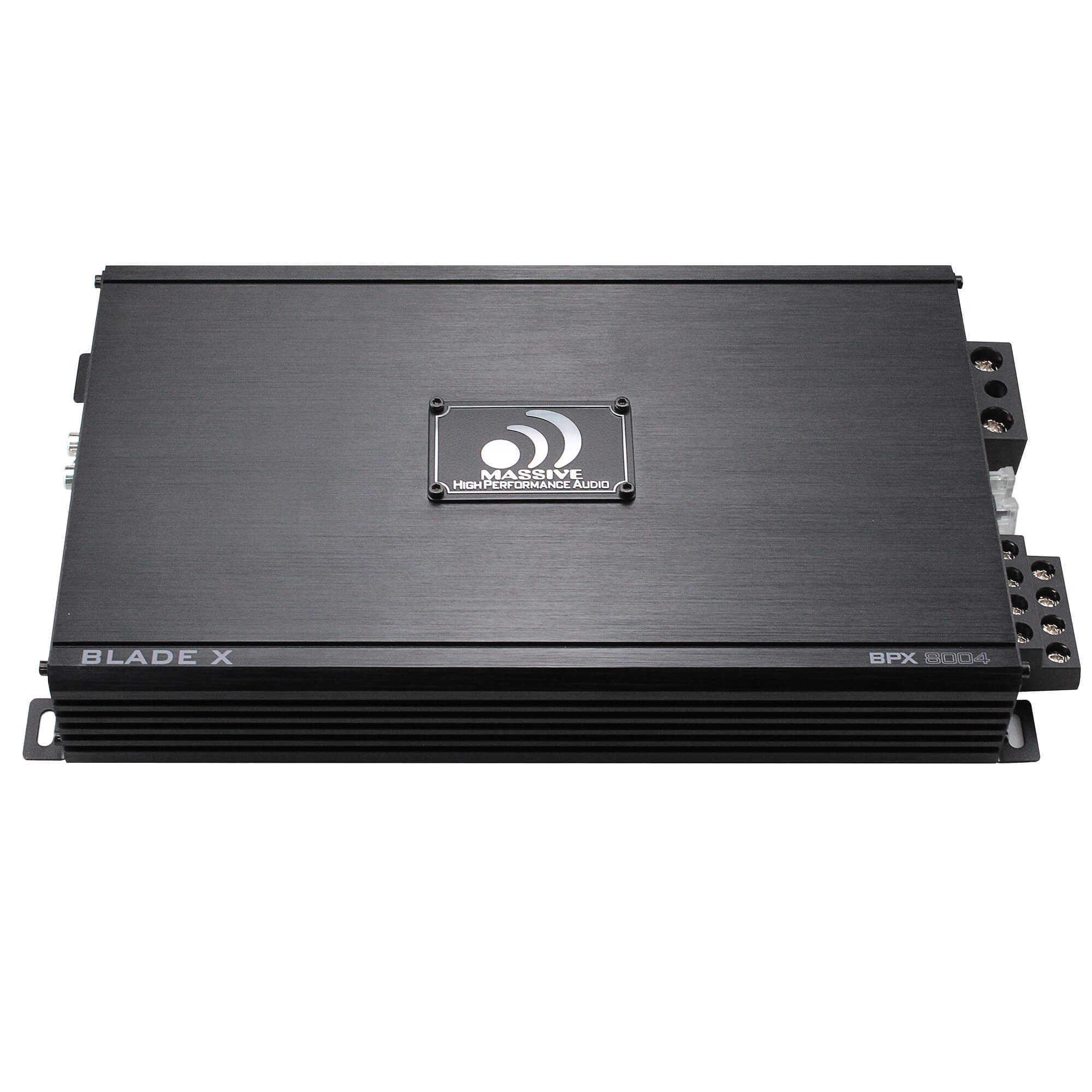 BPX8004 4 Channel Car Amplifier - 60 Watts RMS x 4 @ 4 Ohm - High Power Audio Amp for Car Stereo System, Home Theater, and DJ Equipment - Perfect for Upgrading Your Vehicle Sound System or Home Audio Setup