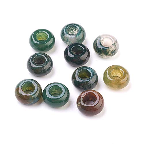 European Indian Agate Beads