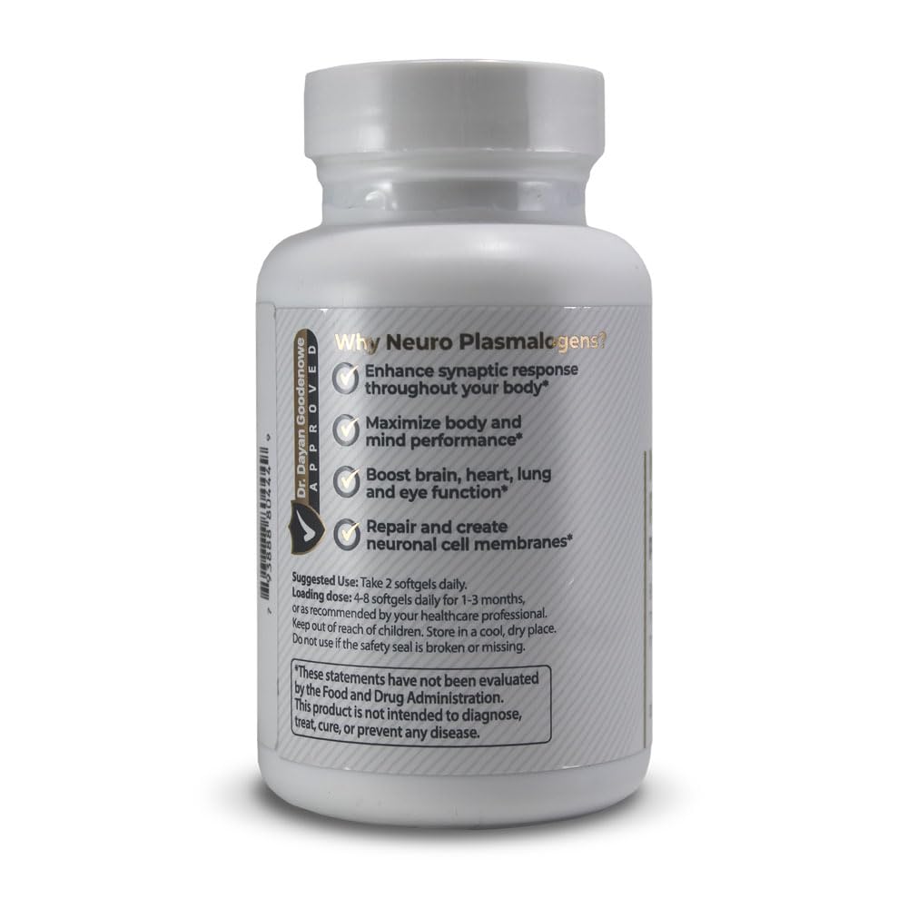ProdromeNeuro Brain Health Supplement - 60 Softgels for Enhanced Cognitive Function & Memory Support - Ideal for Professionals & Students
