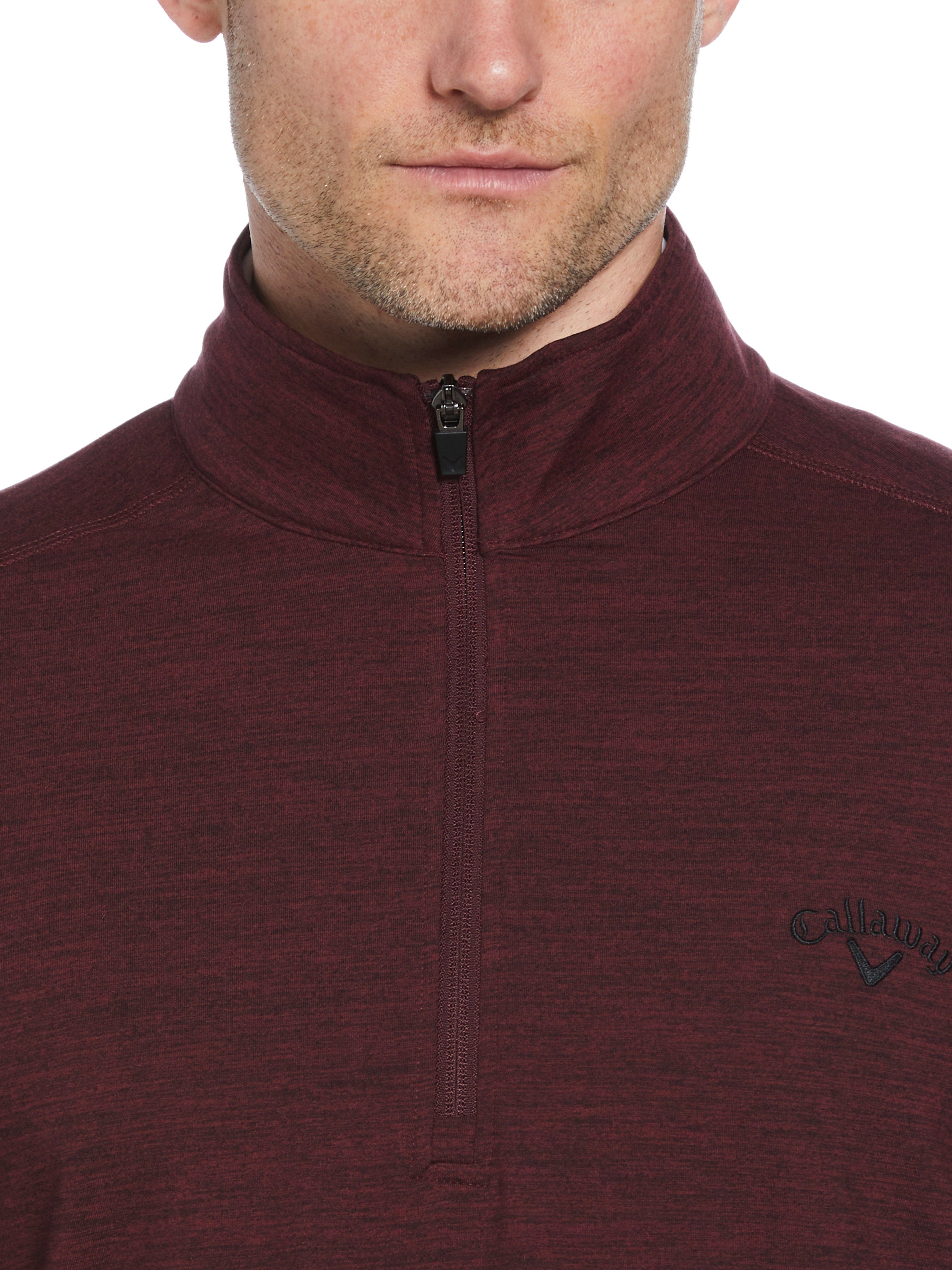 Men's Lightweight 1/4 Zip Golf Pullover - Breathable Quick-Dry Performance Shirt for Golfing, Running & Outdoor Activities