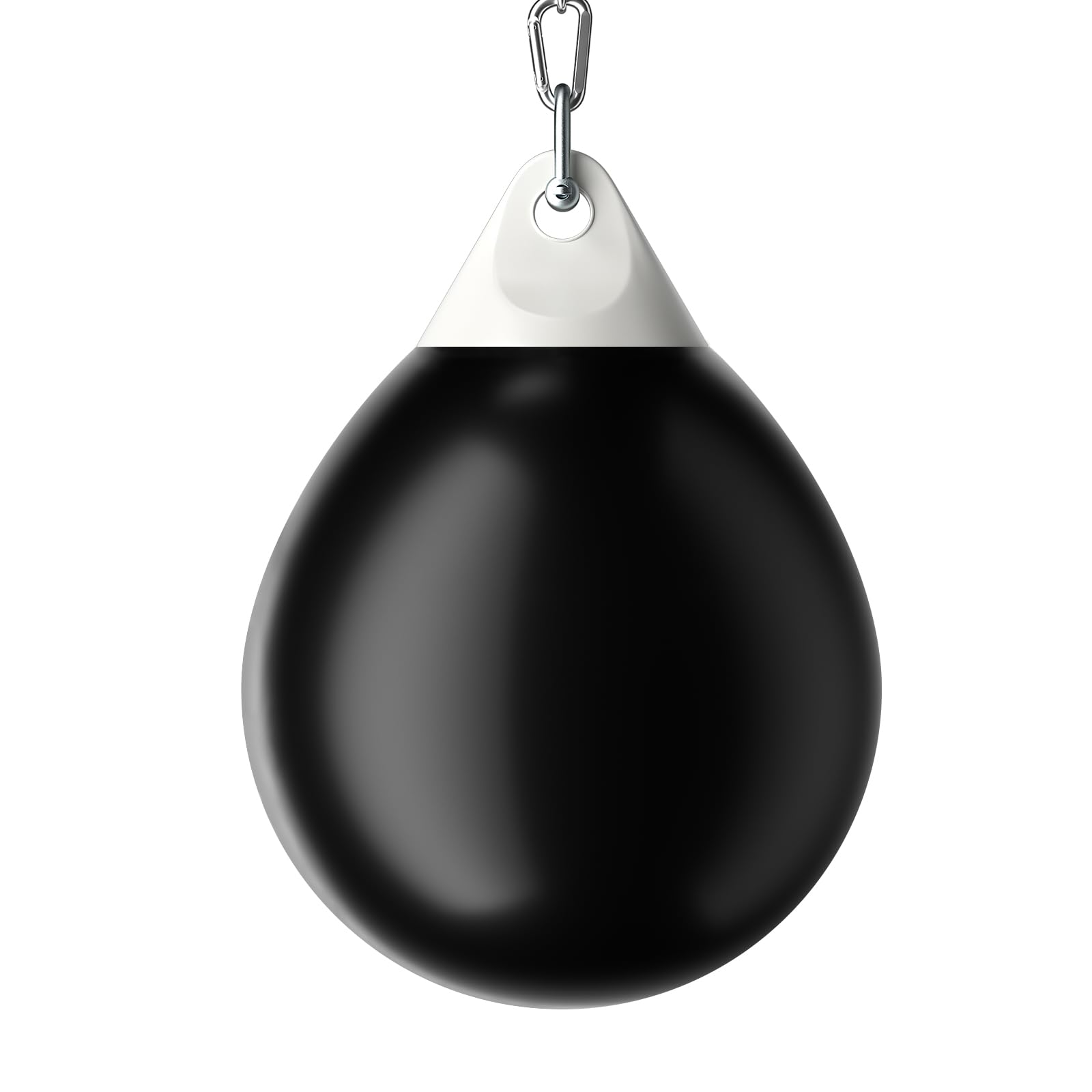 GYMAX Heavy Duty Water Filled Punching Bag with Water Injector & Hanging Accessories - Folding Boxing Bag for Home Gym, Boxing Training Equipment for Adults & Teens - Perfect for MMA, Kickboxing, and Fitness Workouts