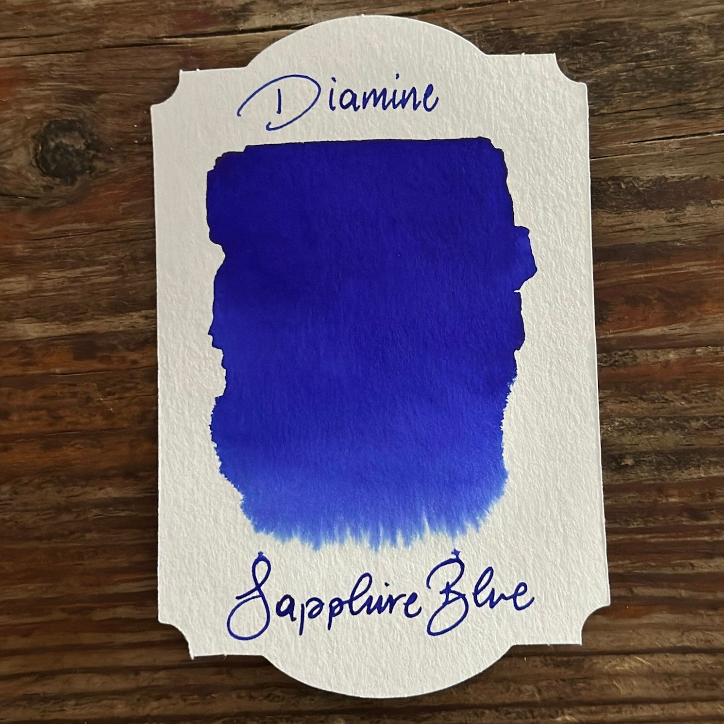 Diamine Sapphire Blue Fountain Pen Ink - Premium Vibrant Blue Ink for Calligraphy, Writing & Art - Ideal for Journals, Letters & Creative Projects