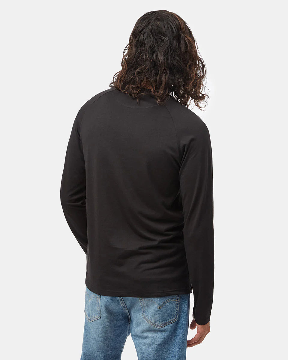 Classic Men's Henley Long Sleeve Shirt - Comfortable Cotton Casual Wear for Everyday & Outdoor Activities