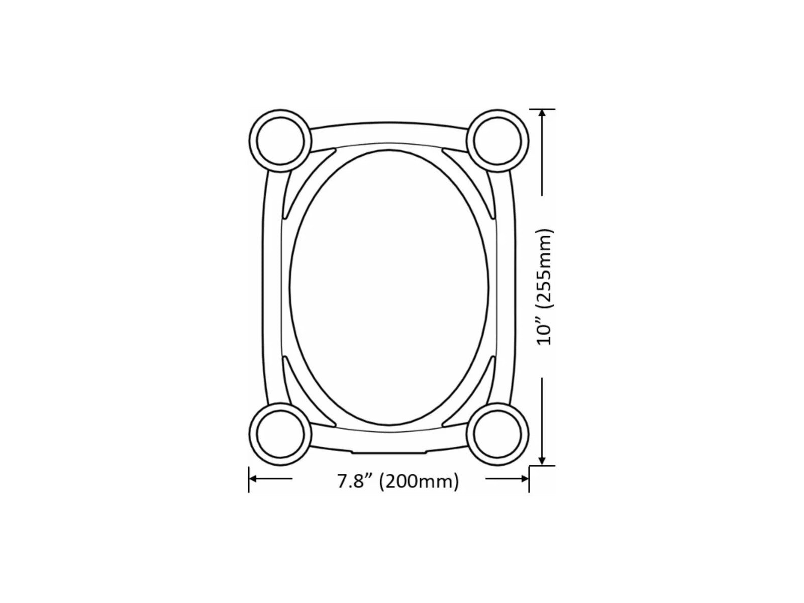 IsoAcoustics ISO 200 Premium Studio Monitor Isolation Stands - Pair | Reduce Vibrations & Improve Sound Clarity for Home Studios, Recording Rooms & DJ Setups