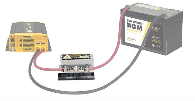 Go Power 200A Class T Fuse with Block FBL 200 - High Amp Marine & RV Circuit Protection for Solar Systems, Boats, and Off-Grid Power Applications