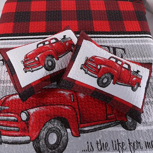 Farm Life - Red & Black Plaid