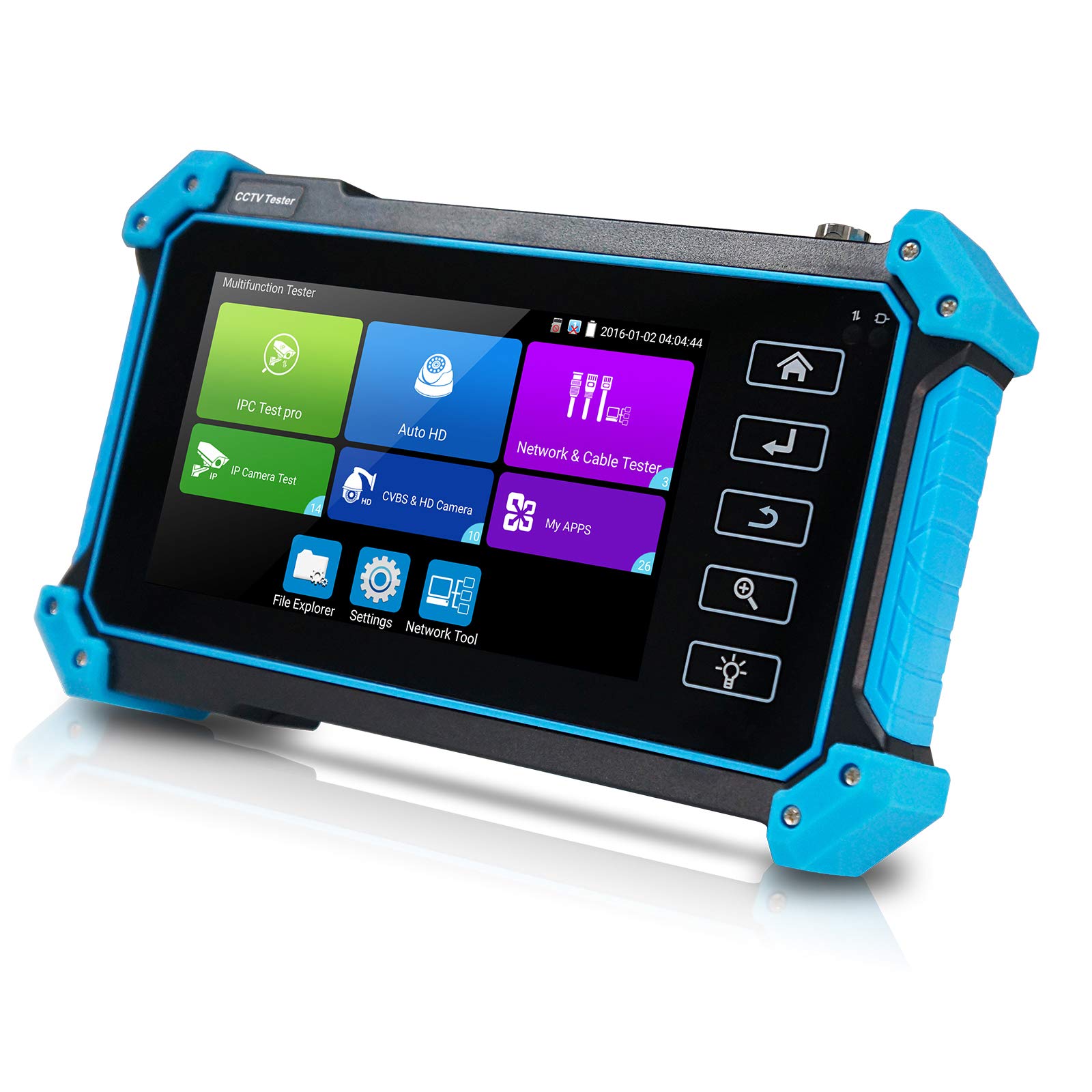 IPC-5200 Plus CCTV Tester - 8MP CVI/TVI/AHD/SDI/CVBS Camera Tester with 5