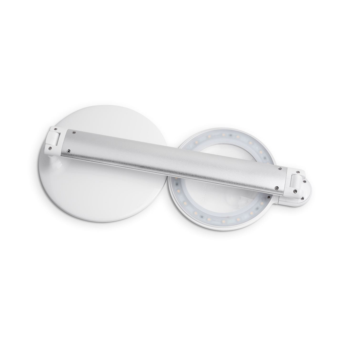 Daylight Halo Table Magnifier - 5X Magnifying Glass with LED Light for Reading, Crafts & Hobbies - Perfect for Seniors, Jewelers & Detailed Work