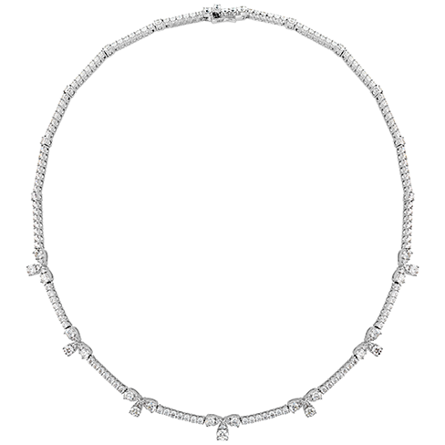 Hearts On Fire Aerial Diamond Pendant Necklace - 14K White Gold Fine Jewelry for Women, Elegant Gift for Anniversary, Valentine's Day & Special Occasions
