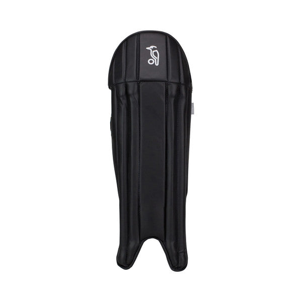 Kookaburra 4.0 T20 Black Cricket Wicket Keeping Pads - Professional Grade Leg Guards for Wicket Keepers & Cricket Players - Perfect for Matches, Training & Practice Sessions