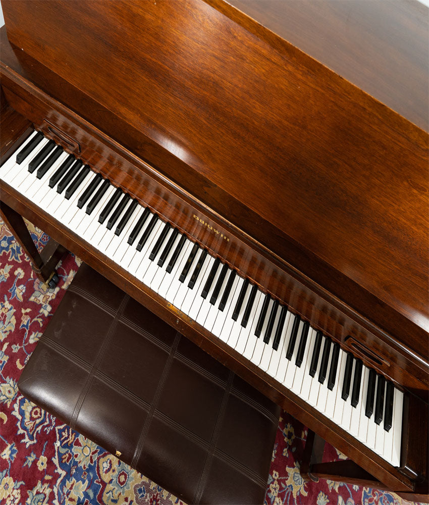 Baldwin 243HPM Upright Piano in Mahogany Finish - Premium Used Piano with Serial Number 469595 | Perfect for Home, Studio & Music Classrooms
