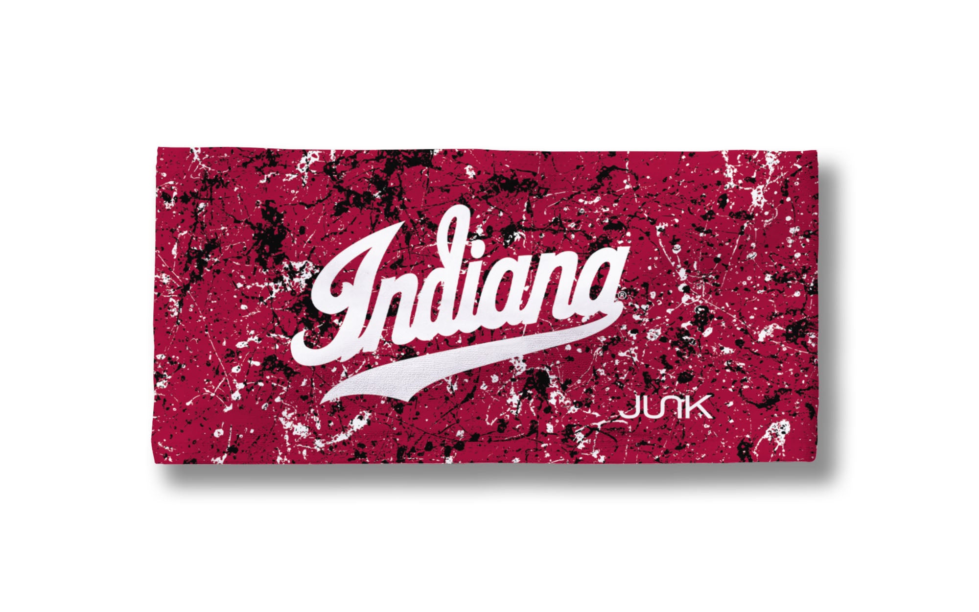 Indiana University Script Splatter Big Bang Lite Headband - Comfortable & Stylish College Accessory for Sports, Workouts, and Campus Life