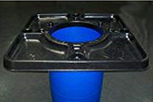BayTec Crawfish Table - Durable Plastic Barrel Table Top for Outdoor BBQs, Seafood Boils, and Picnics | Perfect for Backyard Parties, Camping, and Tailgating