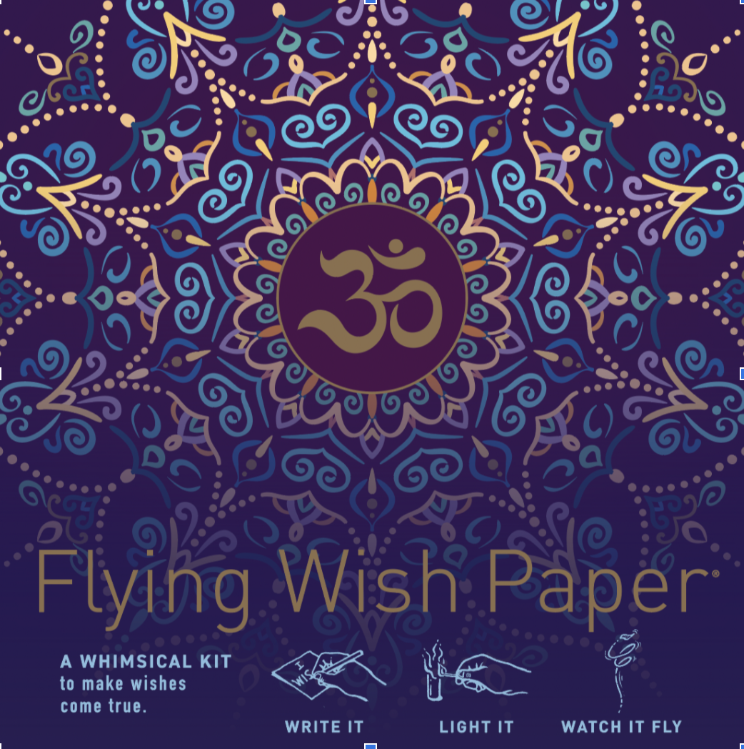 Mini Flying Wish Paper in Purple Ombre - Write Wishes & Watch Them Fly Away - Perfect for Birthdays, Weddings & Special Occasions