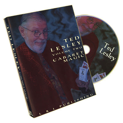 TED LESLEY CABARET MAGIC #2 DVD - Professional Magic Tricks & Performances for Parties, Events & Entertainment