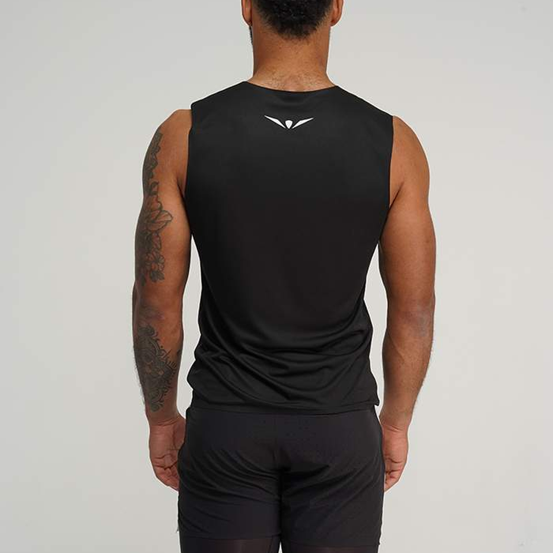 Uglow Men's Wide Top Tank - Breathable Comfort Fit Sleeveless Shirt for Gym, Running & Workout | Activewear for Men