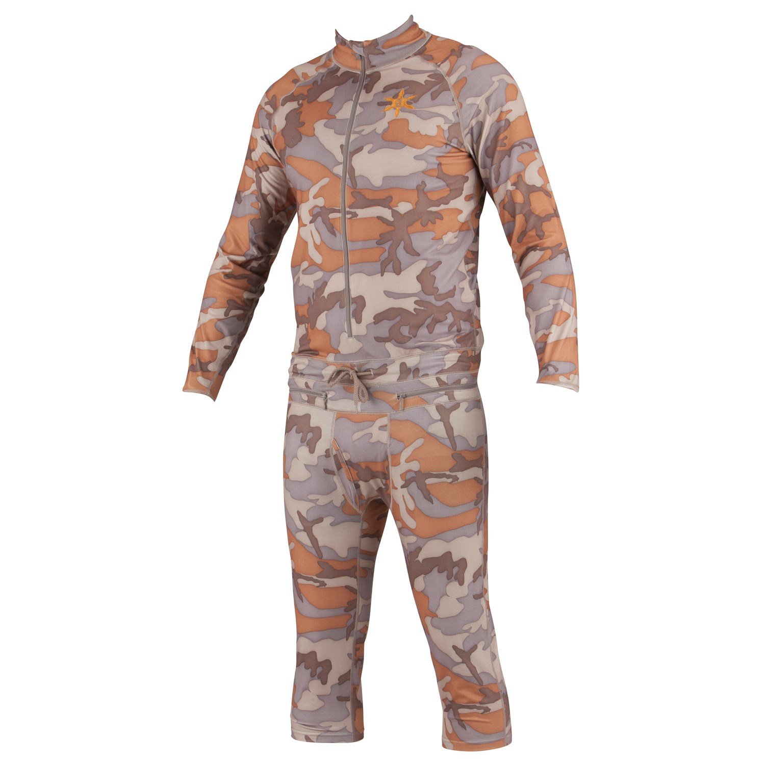 AIRBLASTER Men's Thermal Base Layer Top - Lightweight Wicking Hoodless Ninja Suit for Skiing, Snowboarding & Winter Sports