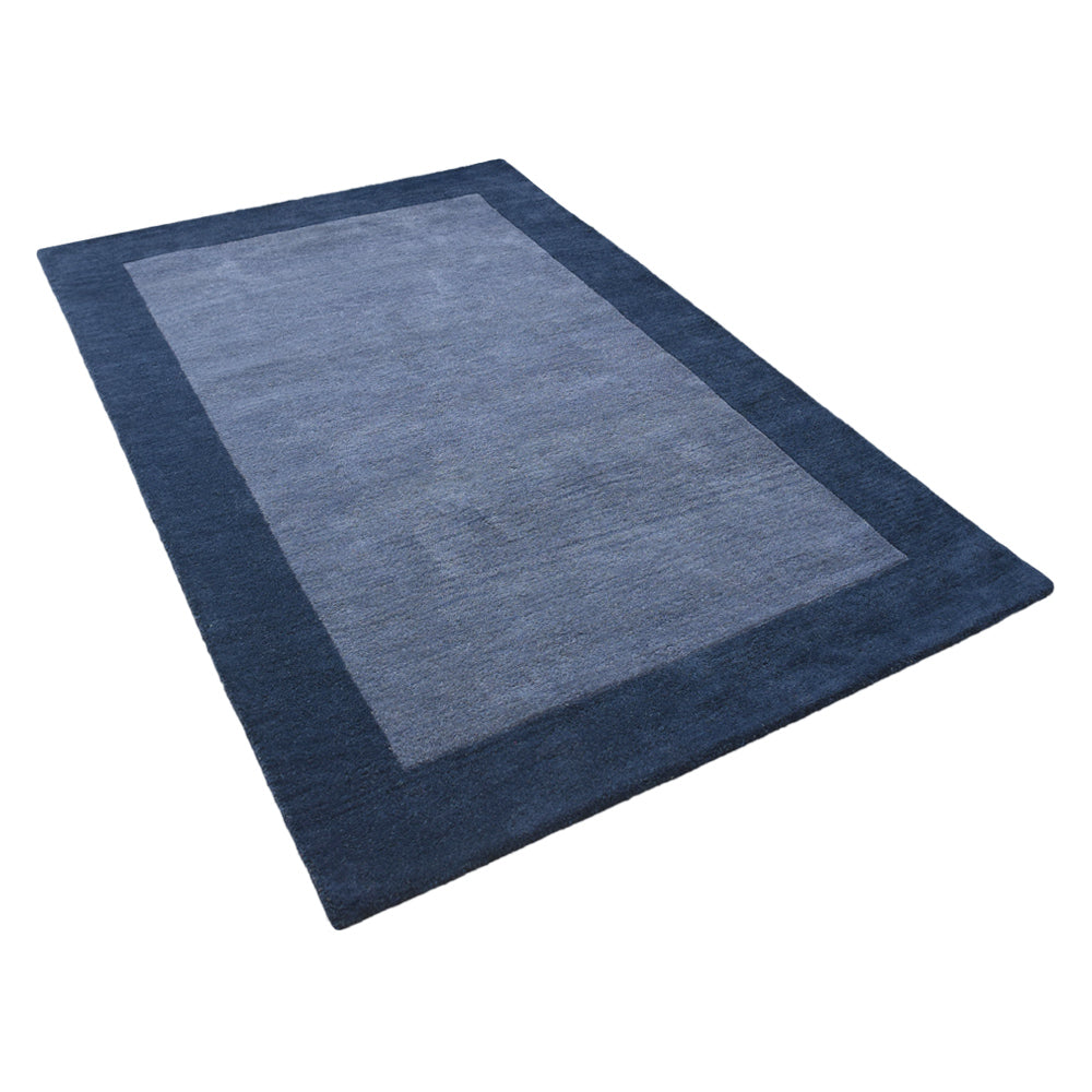 Premium Hand Tufted Wool Area Rug - Soft Modern Boho Chic Home Decor for Living Room, Bedroom & Nursery - Non-Slip Backing, Easy to Clean