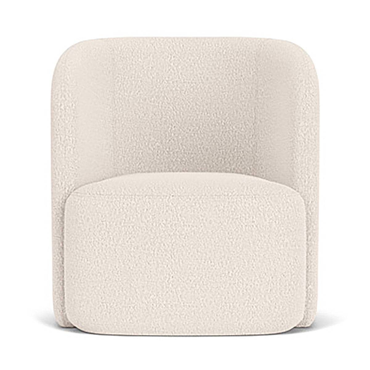 Blair Boucle Swivel Chair - Modern Velvet Accent Chair with 360° Rotation, Mid-Century Style Lounge Chair for Living Room, Bedroom, Office & Reading Nook