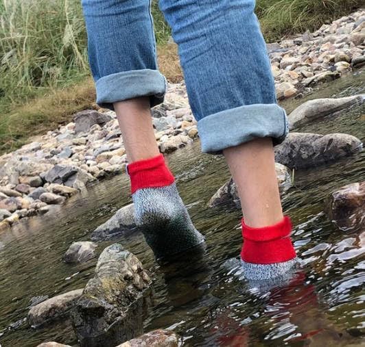 Konjoun Super Socks - Men's Barefoot Running Socks for Outdoor Activities & Grounding | Perfect for Trail Running, Hiking & Natural Wellness