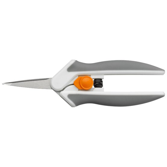 Fiskars Easy Action Micro Tip Softgrip Scissors 6.3 Inch - Precision Cutting for Crafting, Sewing & Office Use