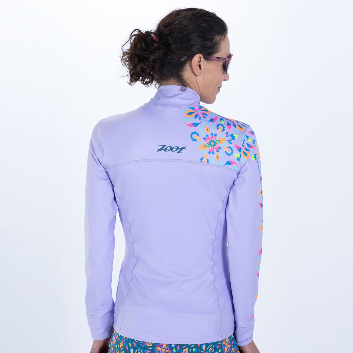 Women's Limited Edition Run Pulse Jacket - Kaleidoscope Print Lightweight Running Jacket for Outdoor Jogging & Fitness