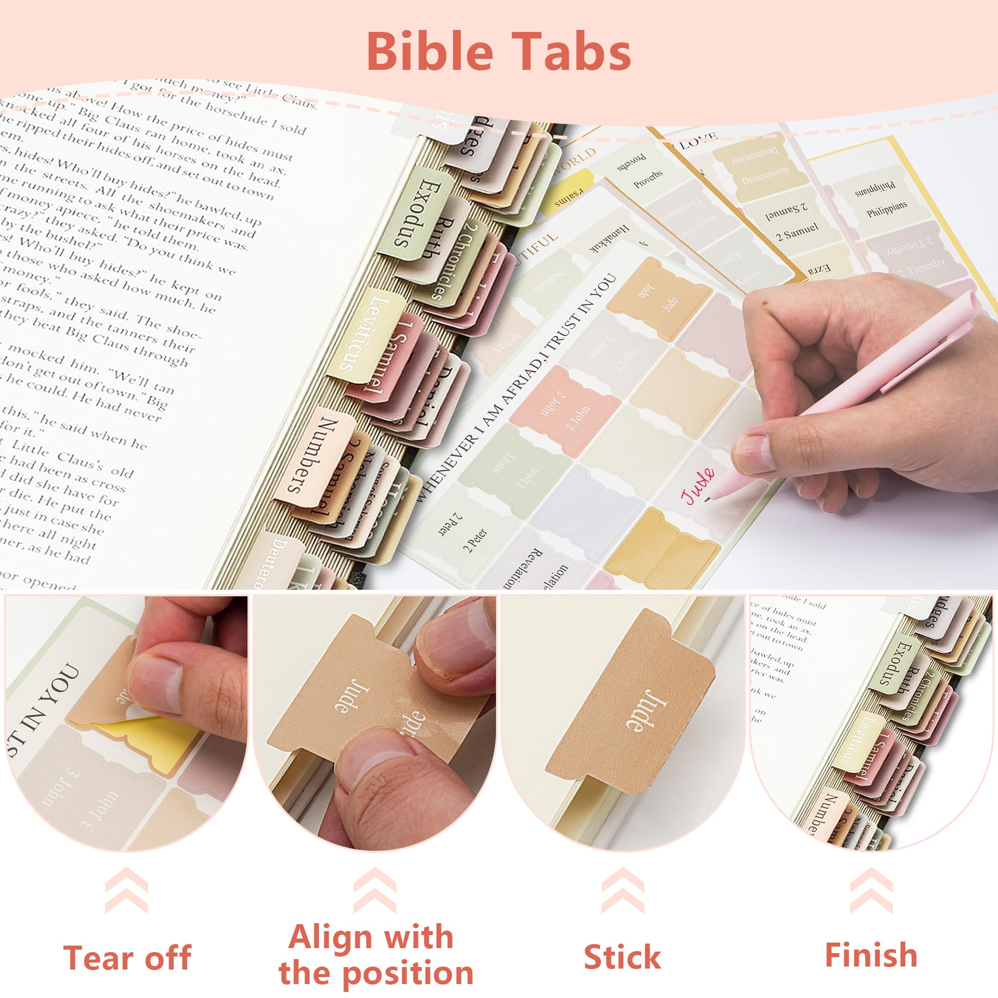 Vienrose Bible Journaling Kit - 75 No Bleed Highlighters & Pens, Bible Study Supplies with Tabs for Women | Perfect for Scripture Study, Church Notes & Christian Gift Giving