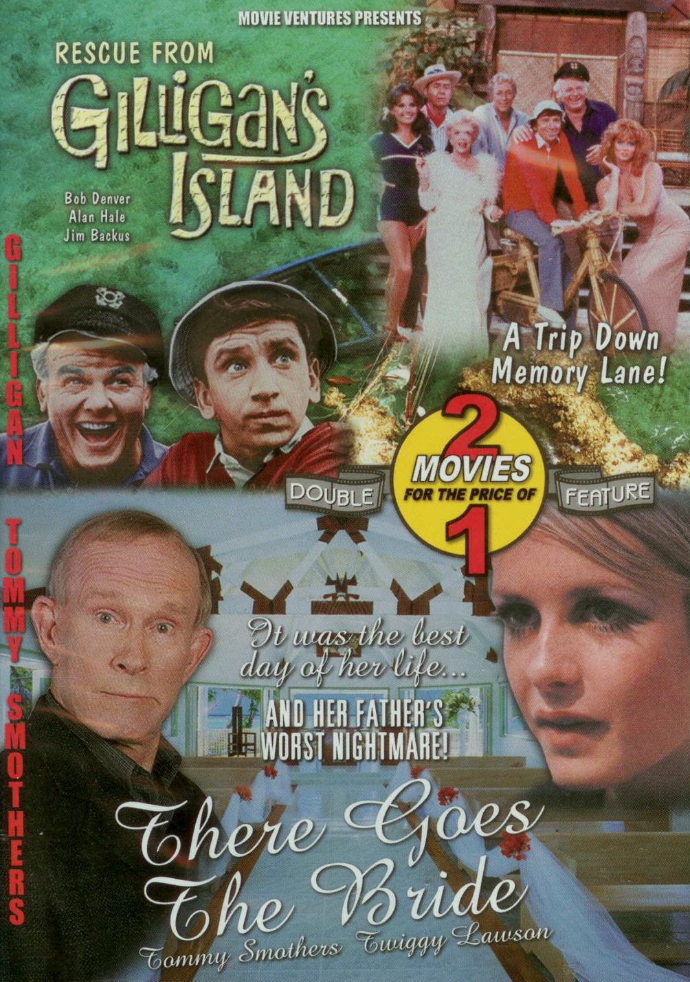 Rescue From Gilligan's Island DVD & There Goes The Bride Movie - Classic TV Comedy Collection for Fans of 70s Sitcoms | Perfect for Nostalgic Movie Nights and Retro TV Show Marathons