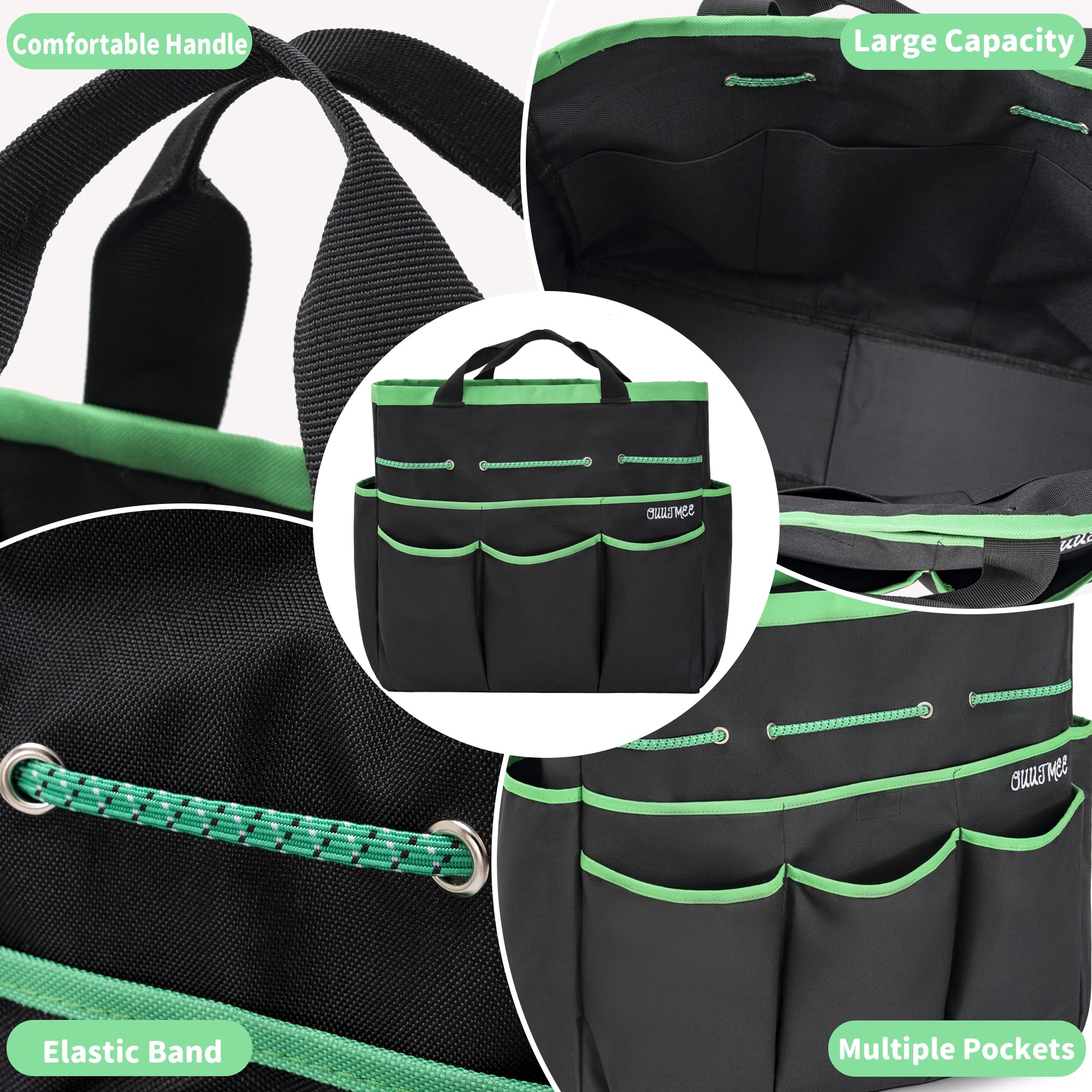 Premium Heavy Duty Stainless Steel Gardening Tool Set with Storage Bag & Gloves - 9-Piece Outdoor Garden Kit for Women & Men - Perfect for Planting, Weeding, Landscaping and Home Garden Maintenance
