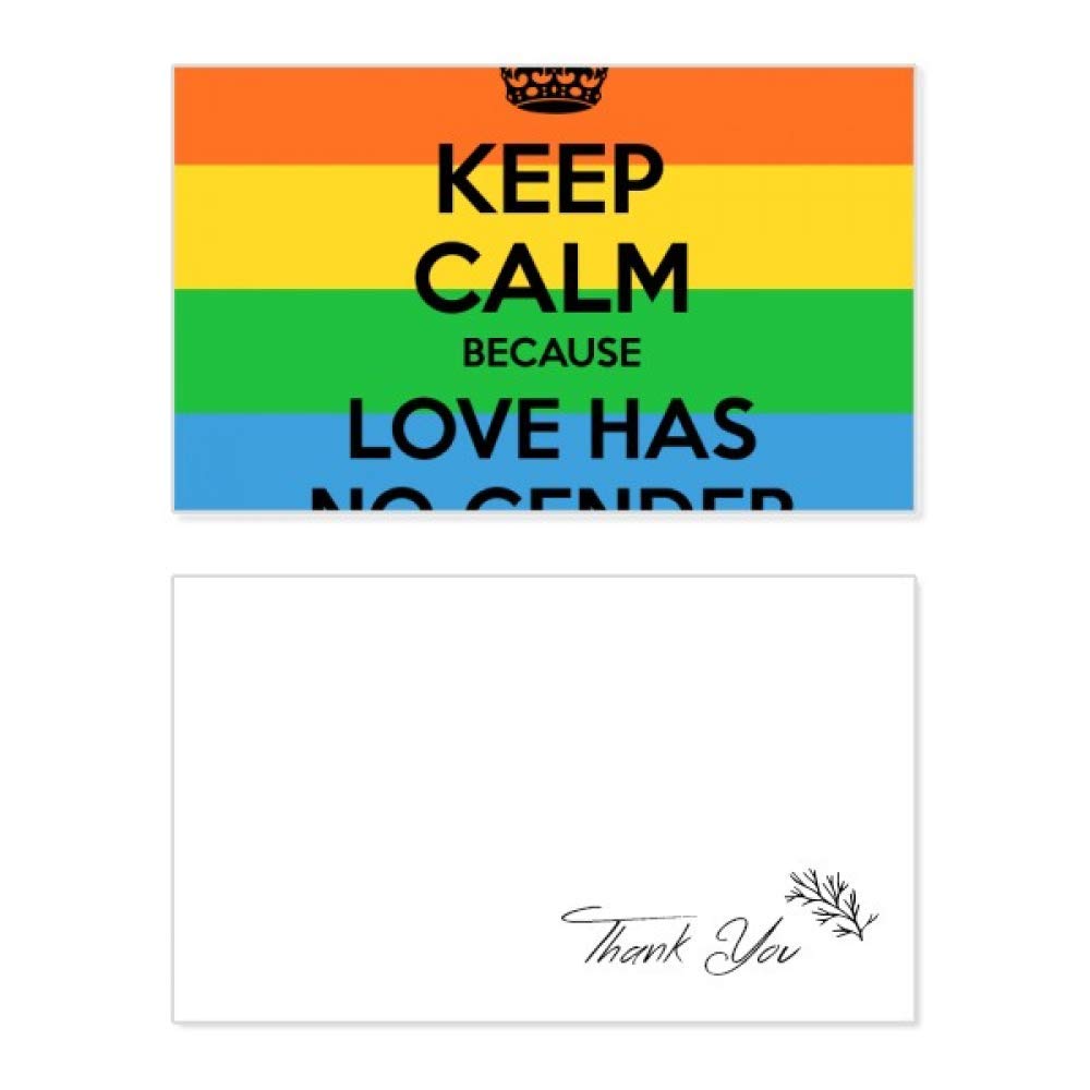 LGBTQ+ Thank You Card - Birthday, Wedding, Appreciation Greeting Cards for Gay, Lesbian, Transgender & Bisexual - Perfect for Pride Celebrations & Special Occasions