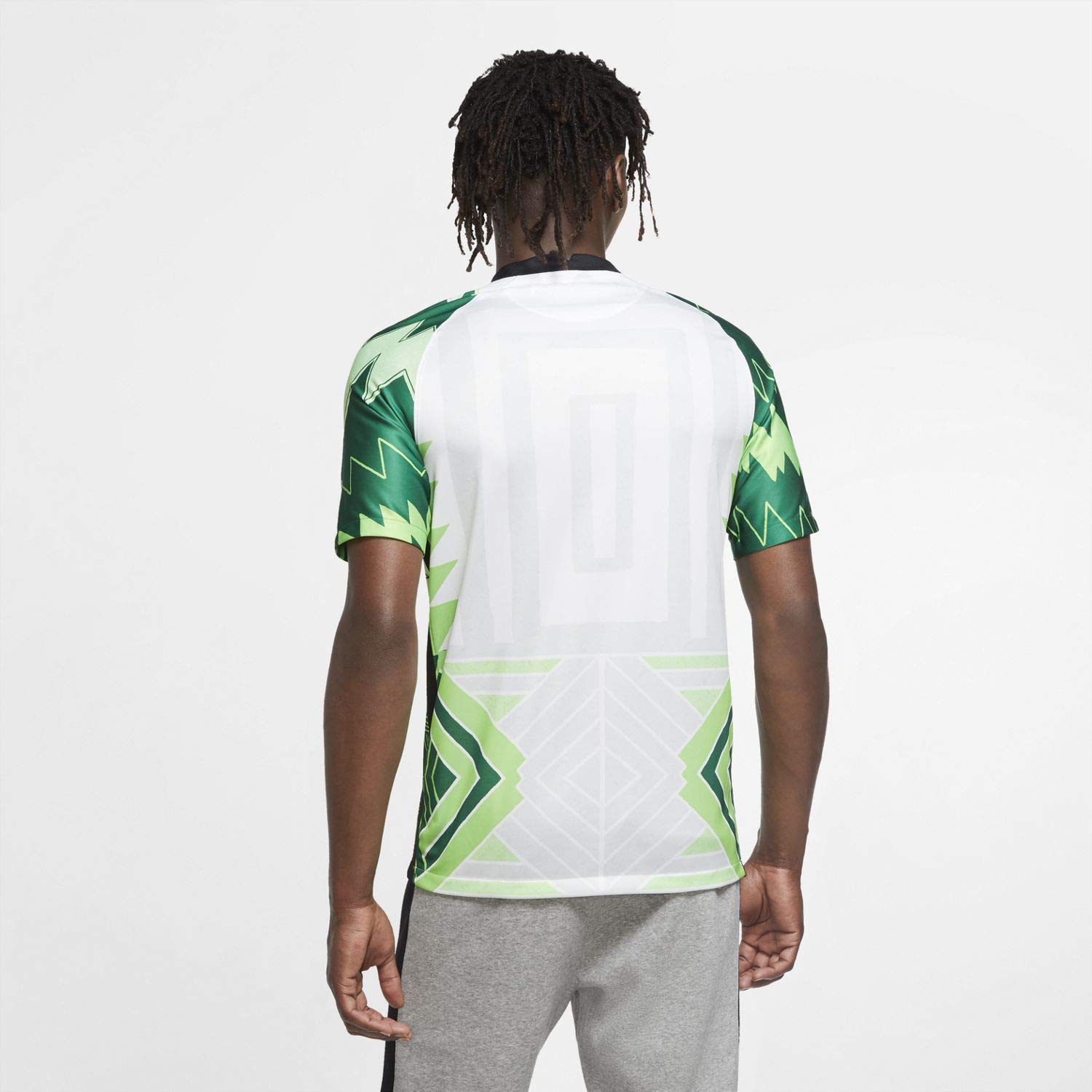 Nigeria National Team Home Jersey 2020-2021 - Authentic Football Soccer Shirt for Men, Size Large (L) - Perfect for Match Day, Fan Events & Sports Enthusiasts