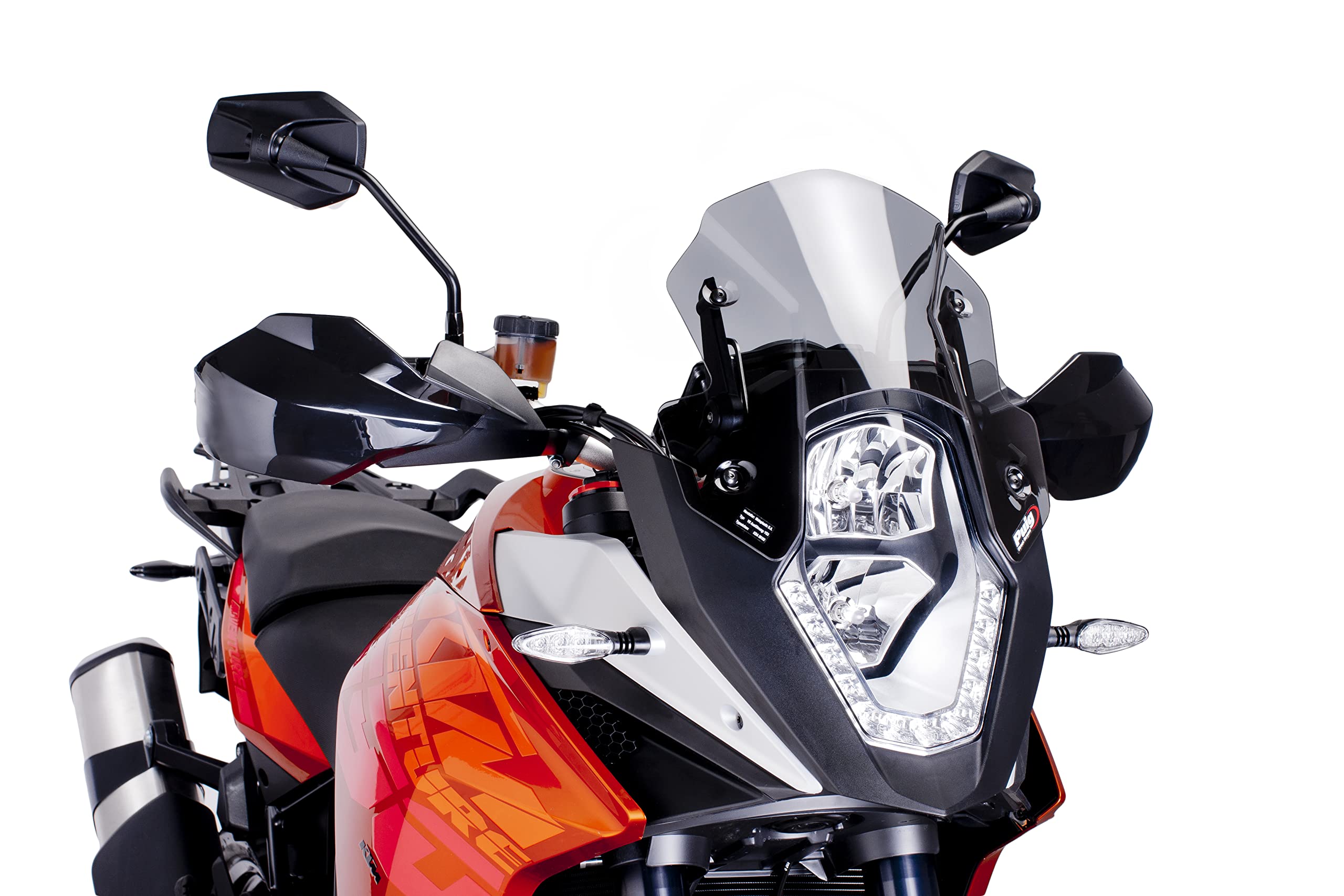 Puig 6847H Racing Shield Windshield for Kawasaki Ninja 250SL (2015-2017) - High-Performance Motorcycle Wind Protection for Touring & Sport Riding