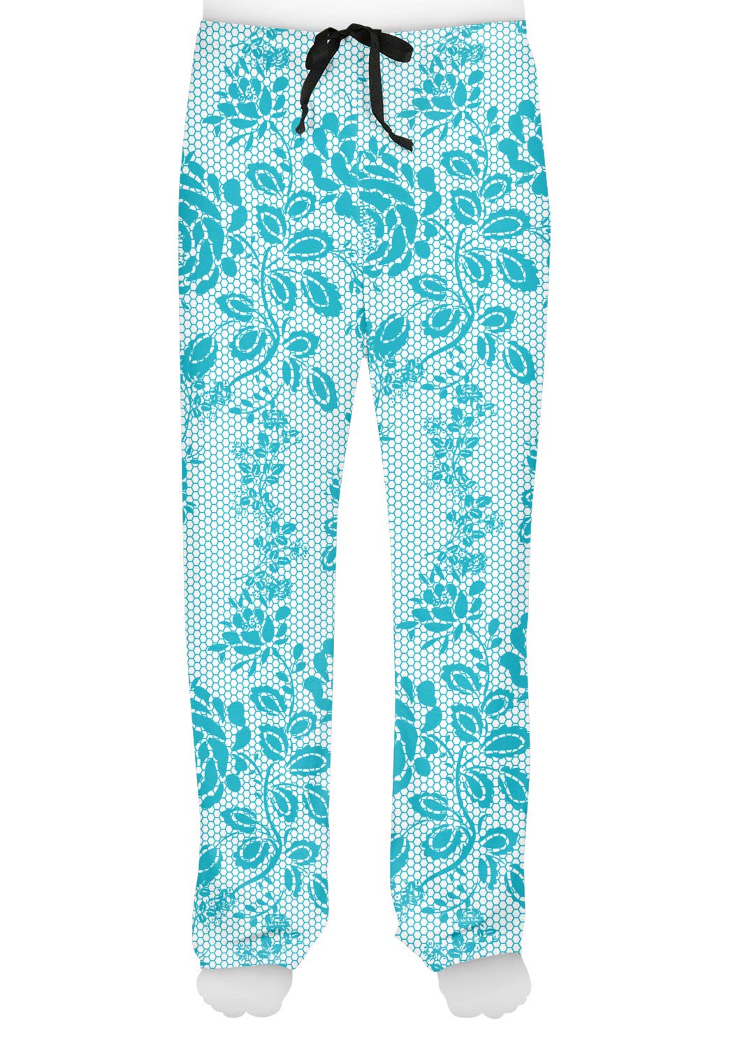 **Men's Lace Pajama Pants - Soft & Breathable Sleepwear for Lounge & Nightwear - Perfect for Relaxing at Home or Romantic Evenings**